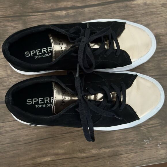 Sperry Top-Sider Haven Lace Up Metallic w/ Rose Gold STS82604 Women’s Size 8.5 - Picture 4 of 10